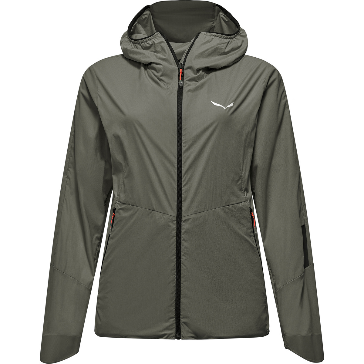 Salewa Damen Pedroc Wind Hoodie Jacke (Größe XL, oliv)