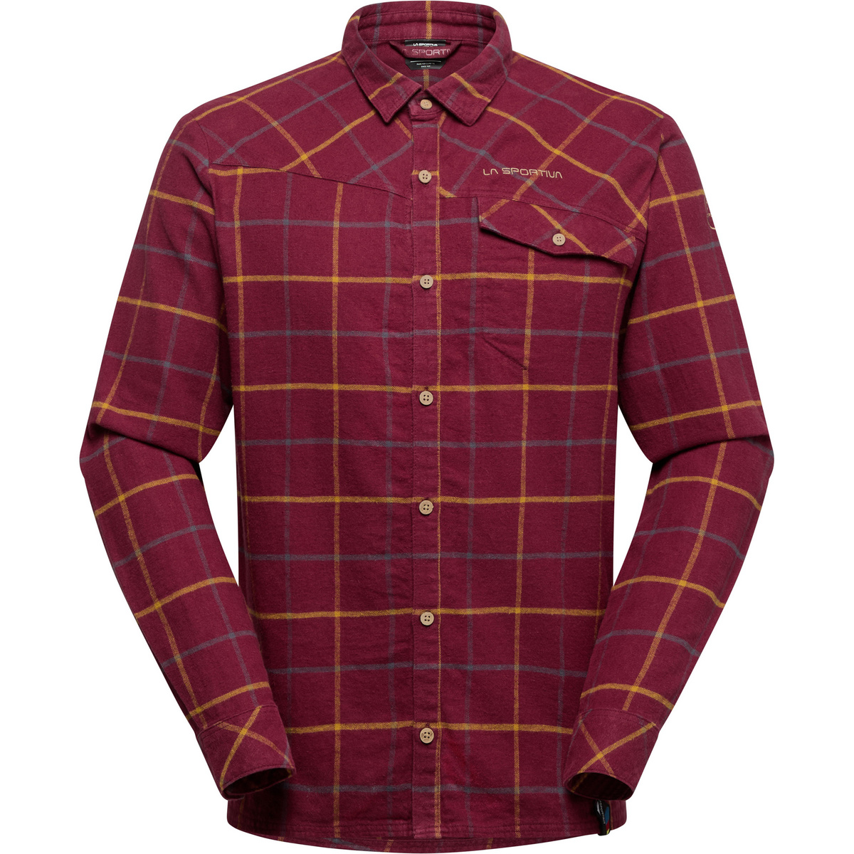 Image of La Sportiva Uomo Camicia Rambler Light Flannel