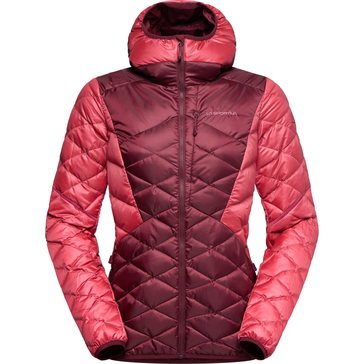 La Sportiva Damen Pinnacle Down Jacke (Größe XS, rot)