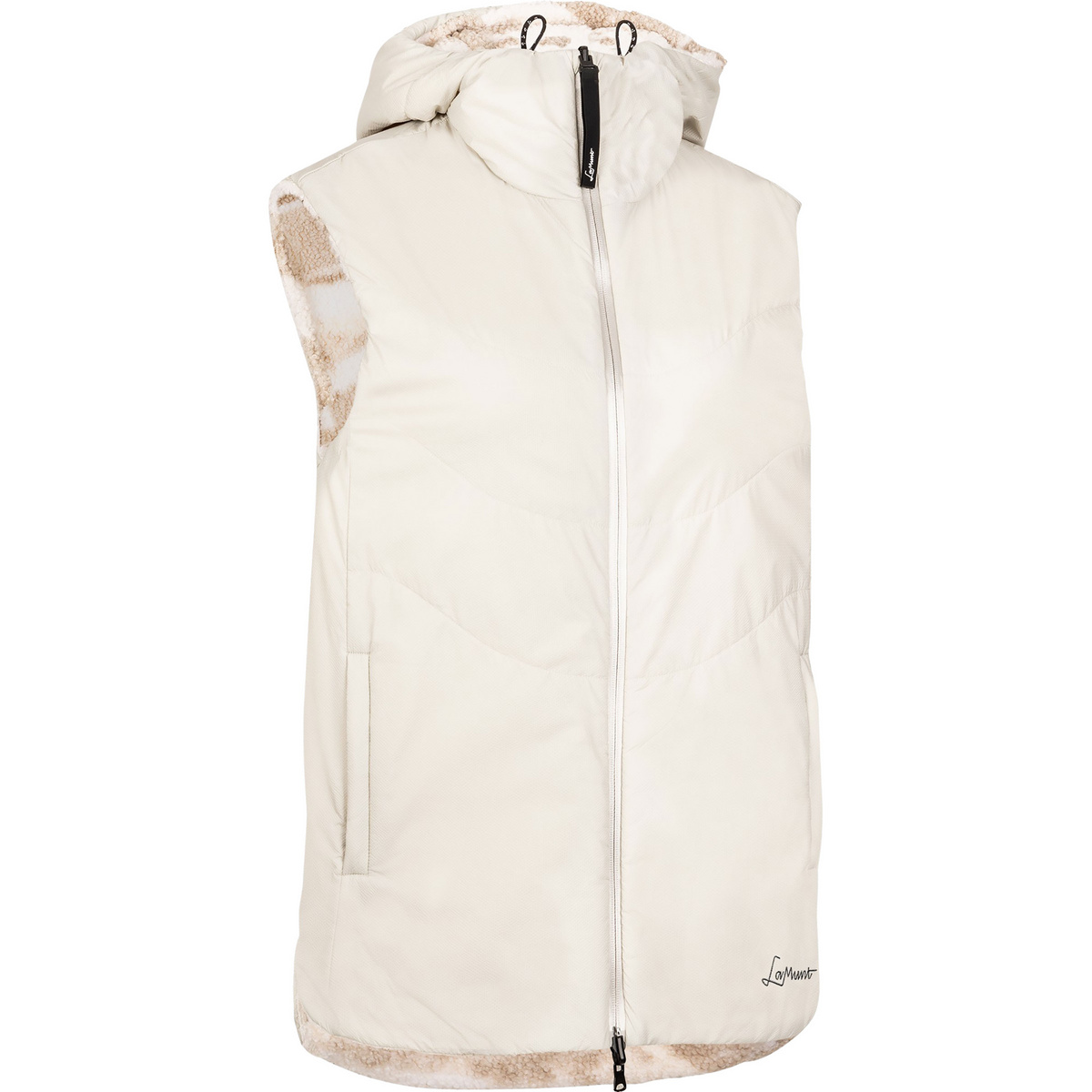 LaMunt Donna Gilet Sabine Rev Thermal (Taglia XS, Bianco)