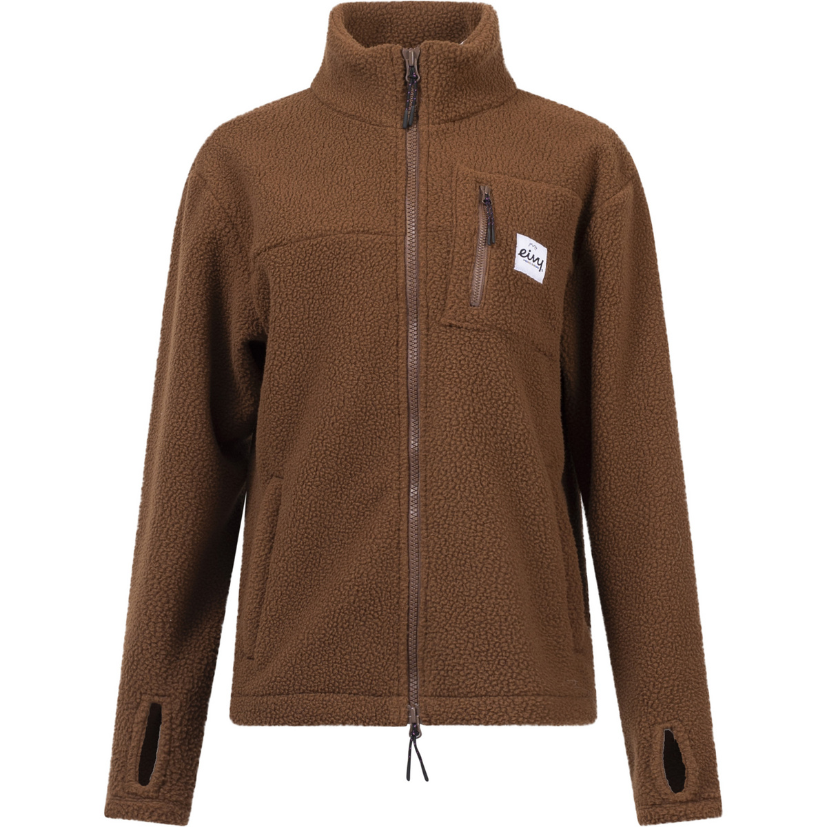 Eivy Damen Versa Sherpa Jacke (Größe L, braun)