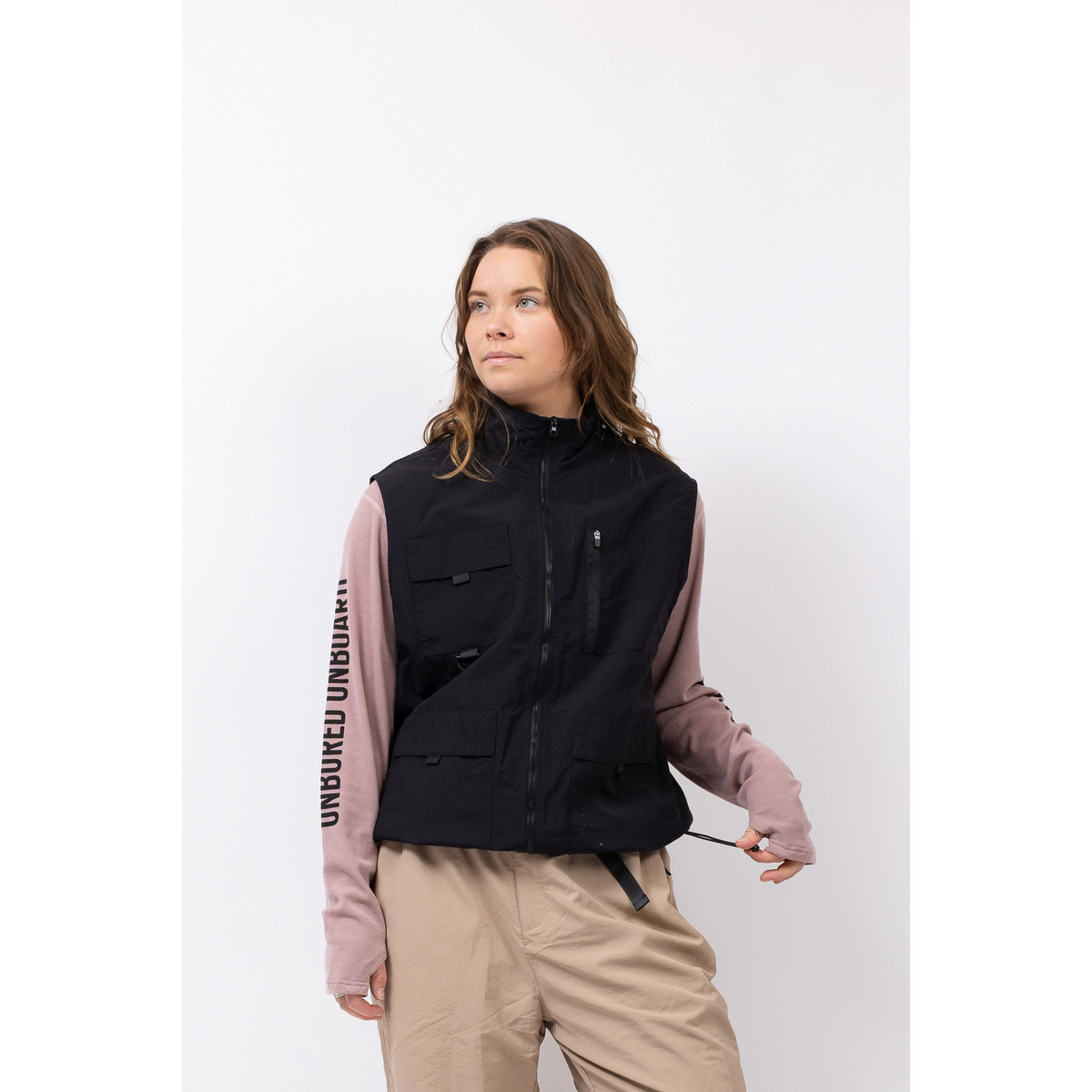 Eivy Donna Gilet Windbreaker Utility (Taglia M, Nero)