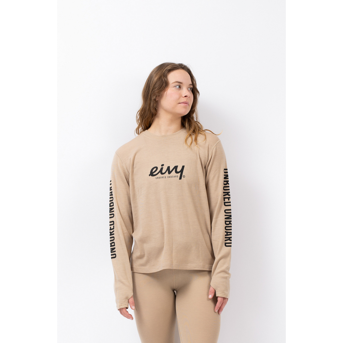 Image of Eivy Donna Maglia a manica lunga Loose Mx Wool Rib