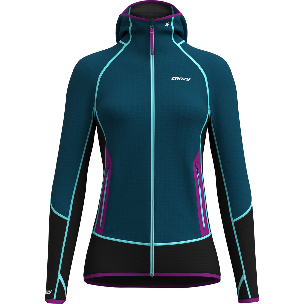 Crazy Damen Next Jacke (Größe XS, tuerkis)