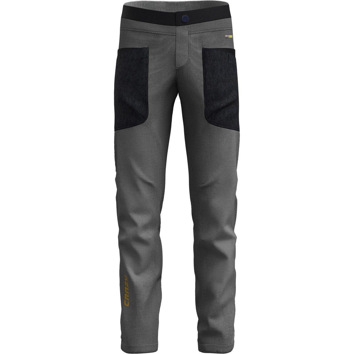 Crazy Uomo Pantaloni Gulliver (Taglia L, Grigio)