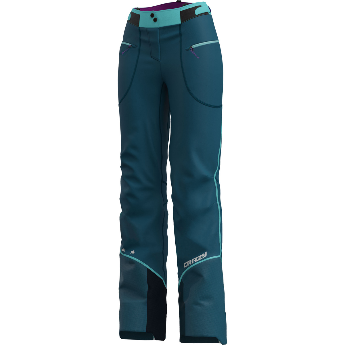 Crazy Damen Inspire Hose (Größe XXS, tuerkis)