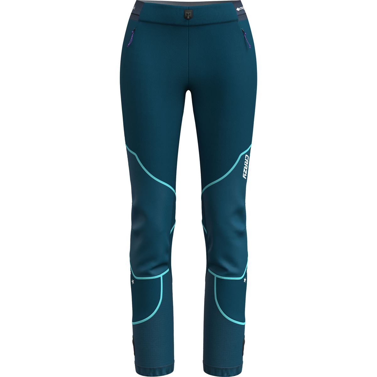 Crazy Damen Oxygen Hose (Größe M, tuerkis)