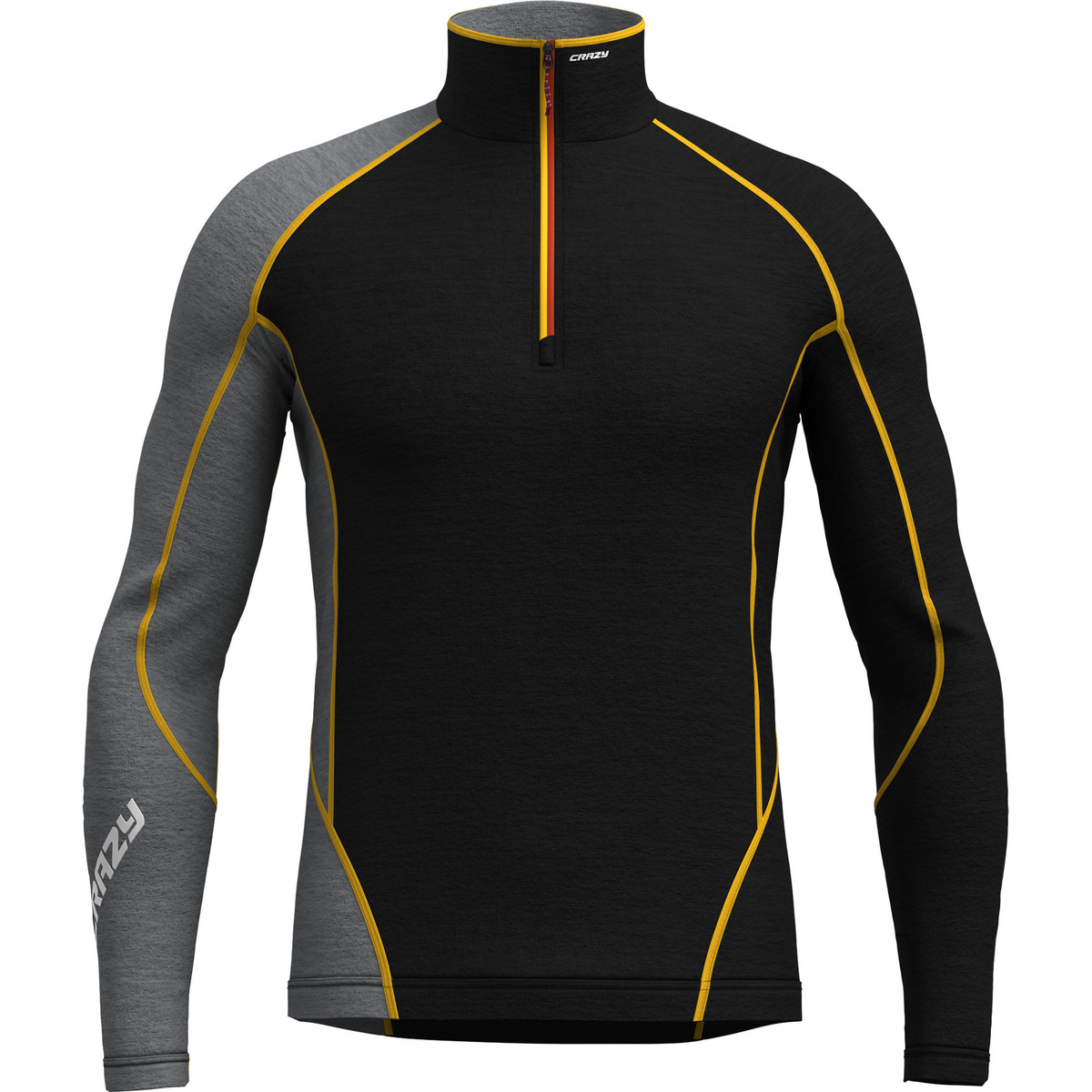 Image of Crazy Herren Fahrenheit Zip Longsleeve