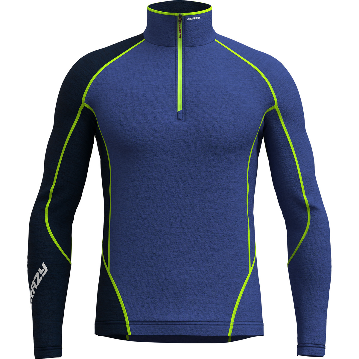 Image of Crazy Uomo Maglia a manica lunga Fahrenheit Zip