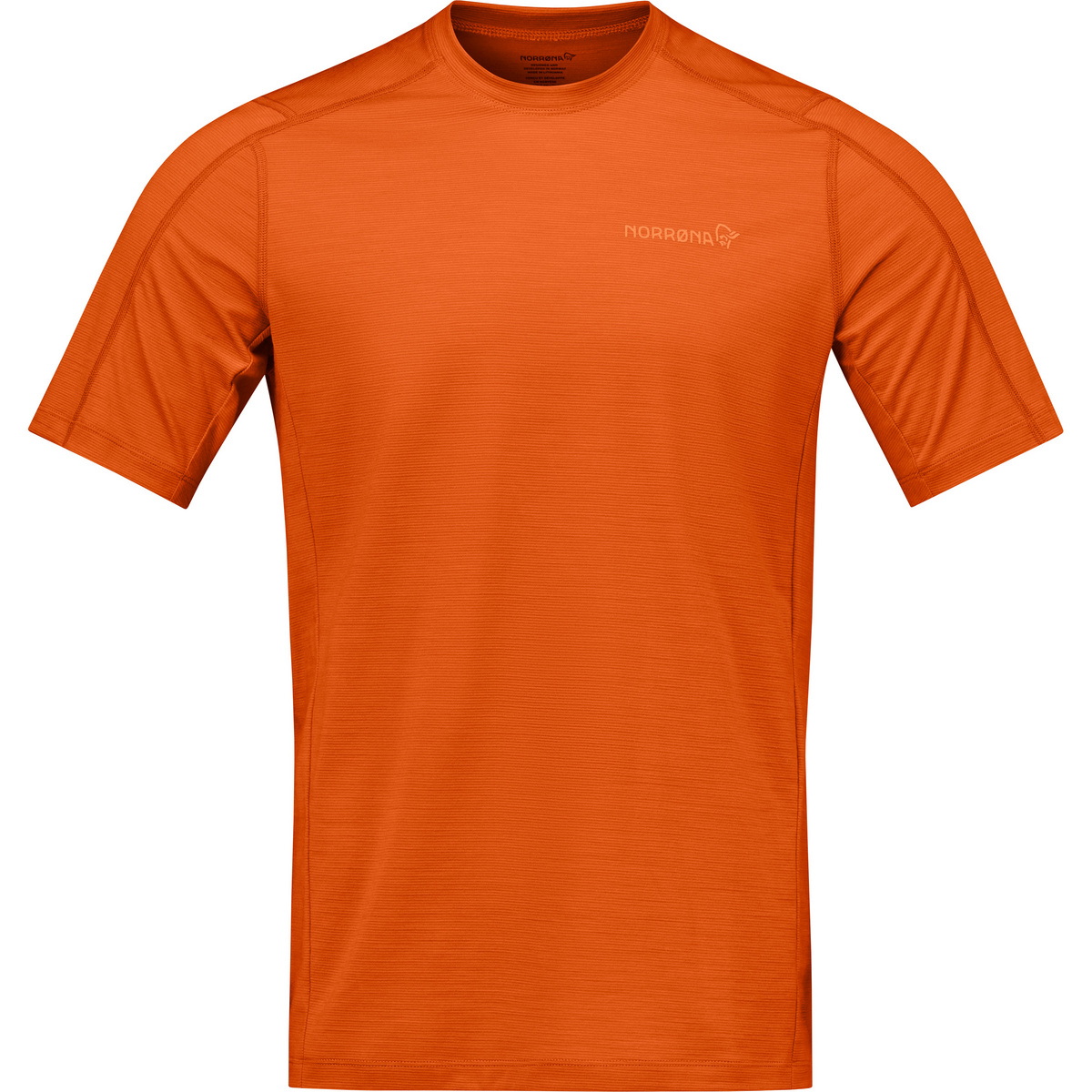 Norrona Uomo Maglietta Falketind EqualiserUll (Taglia S, Arancione)