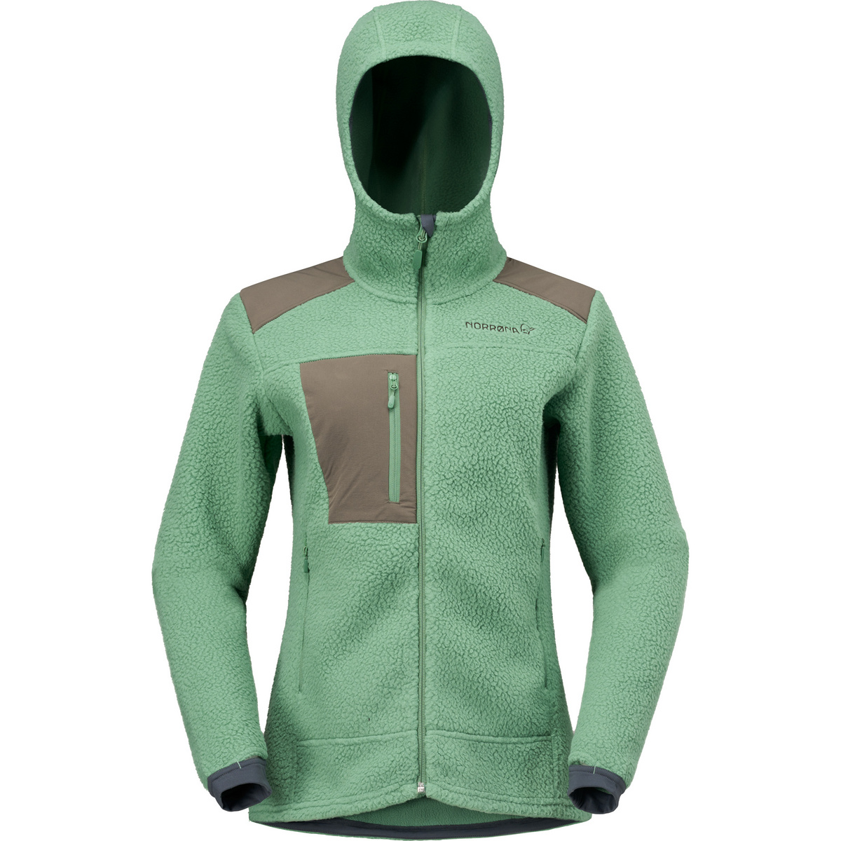 Image of Norrona Donna Giacca Trollveggen Warm3 Zip Hood