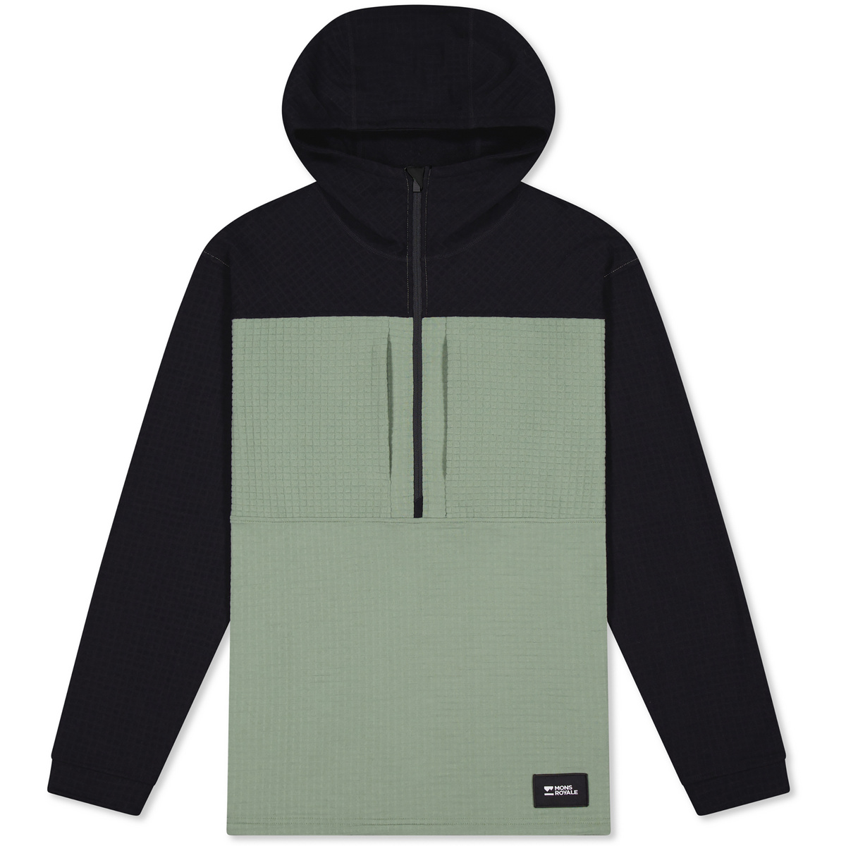 Image of Mons Royale Uomo Maglia a manica lunga Offgrid Merino 1/2 Zip