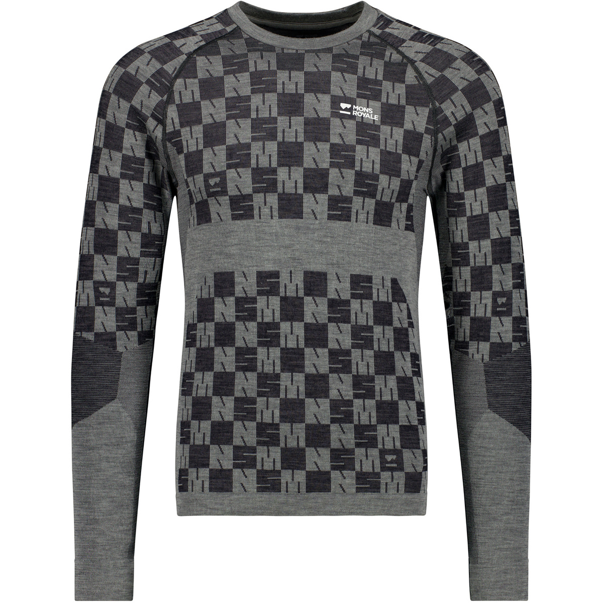 Image of Mons Royale Herren Ascender Merino Seamless Longsleeve