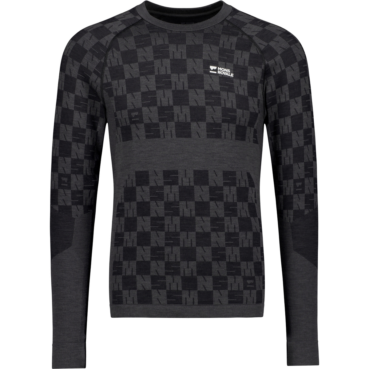 Image of Mons Royale Uomo Maglia a manica lunga Ascender Merino Seamless