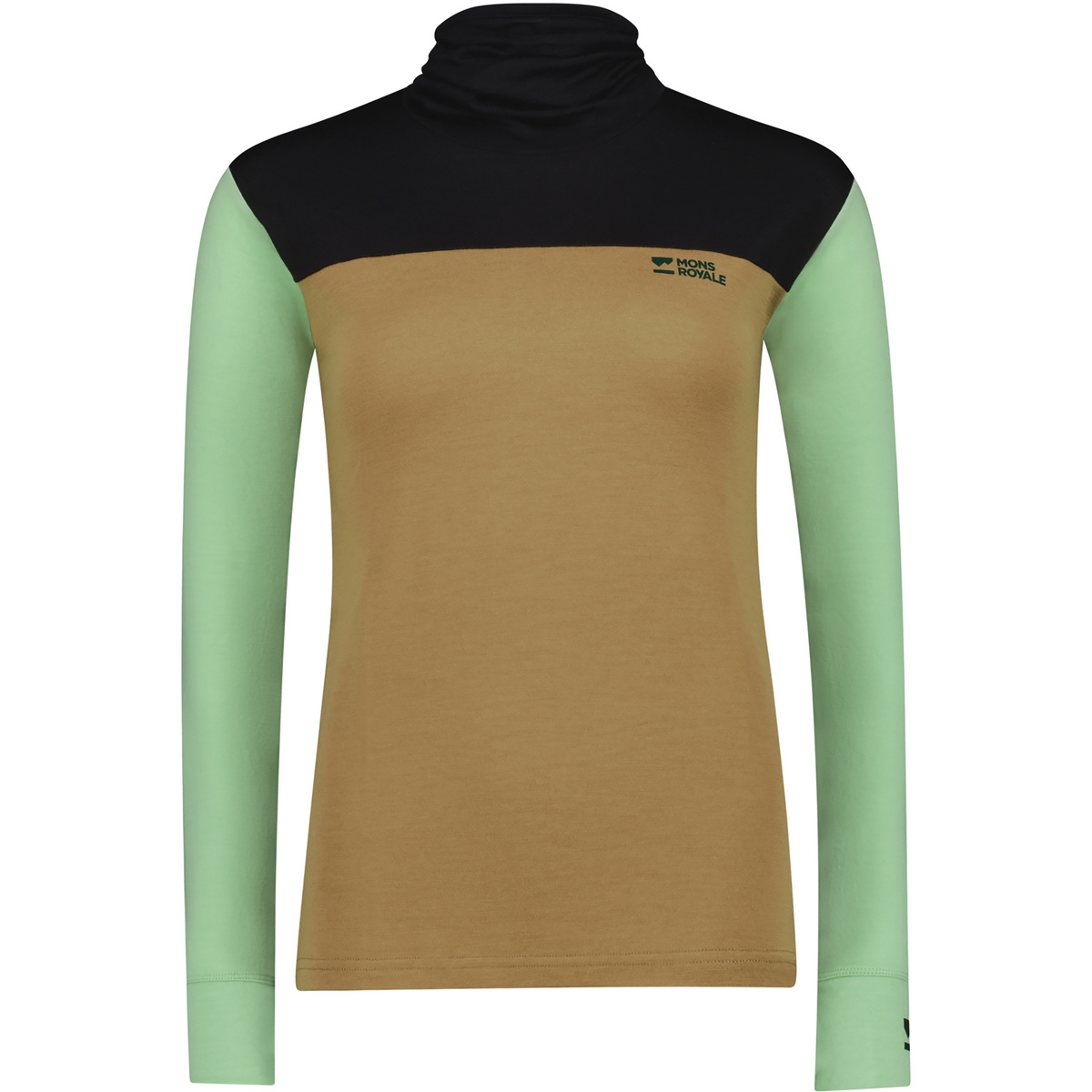Image of Mons Royale Donna Maglia a manica lunga Yotei Merino High Neck
