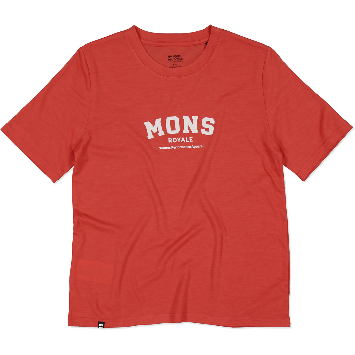 Image of Mons Royale Donna Maglietta Icon Merino