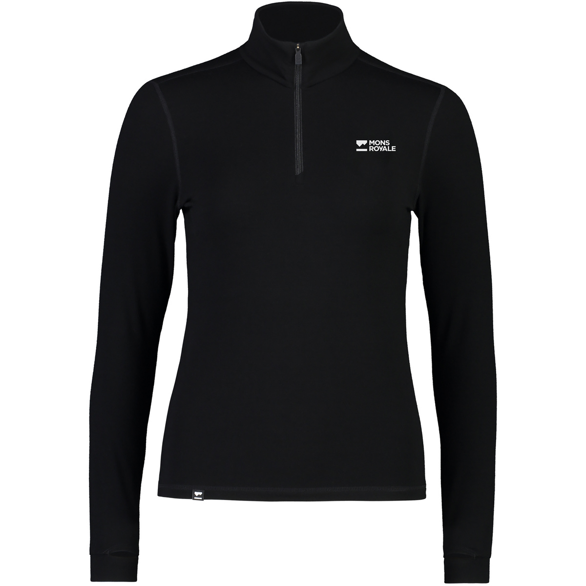 Image of Mons Royale Donna Maglia a manica lunga Cascade Merino 1/4 Zip