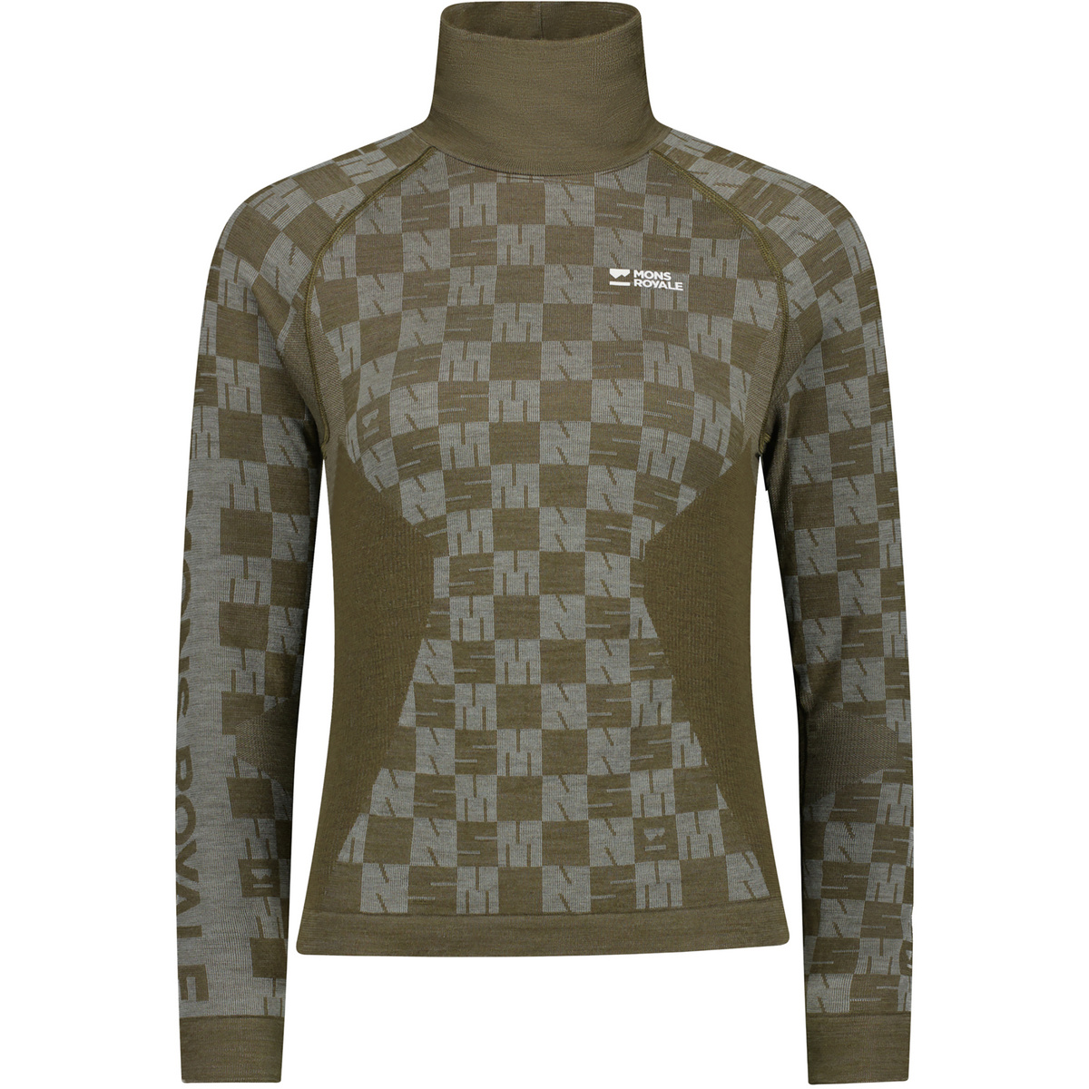 Image of Mons Royale Donna Maglia a manica lunga Ascender Merino Seamless Mock