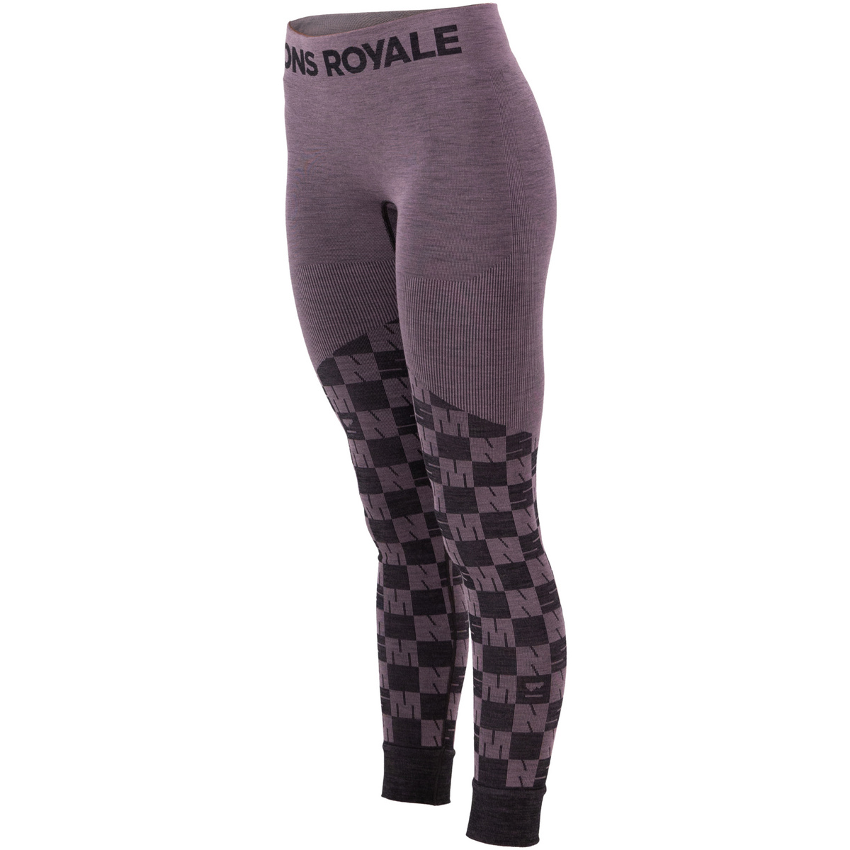 Mons Royale Damen Ascender Merino Seamless Hose (Größe M, lila)