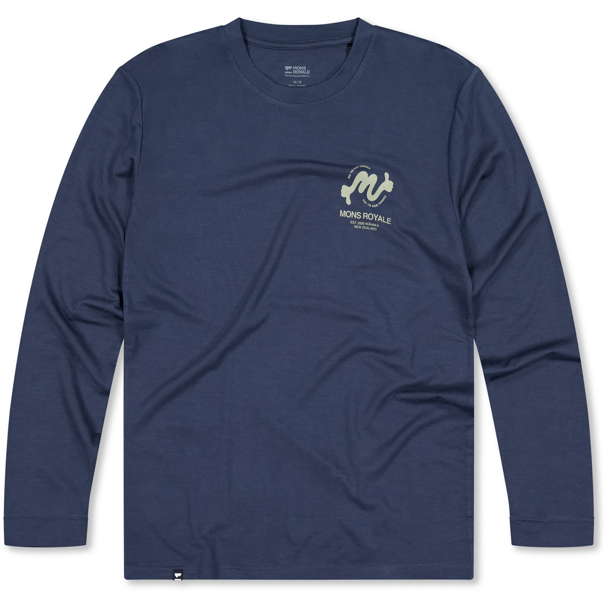 Image of Mons Royale Uomo Maglia a manica lunga Icon Merino Classic