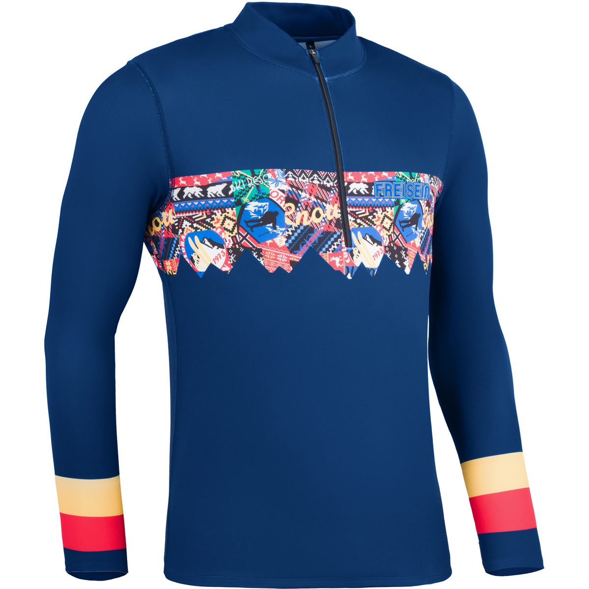 Image of FreiSein Uomo Maglia a manica lunga HerritageZip