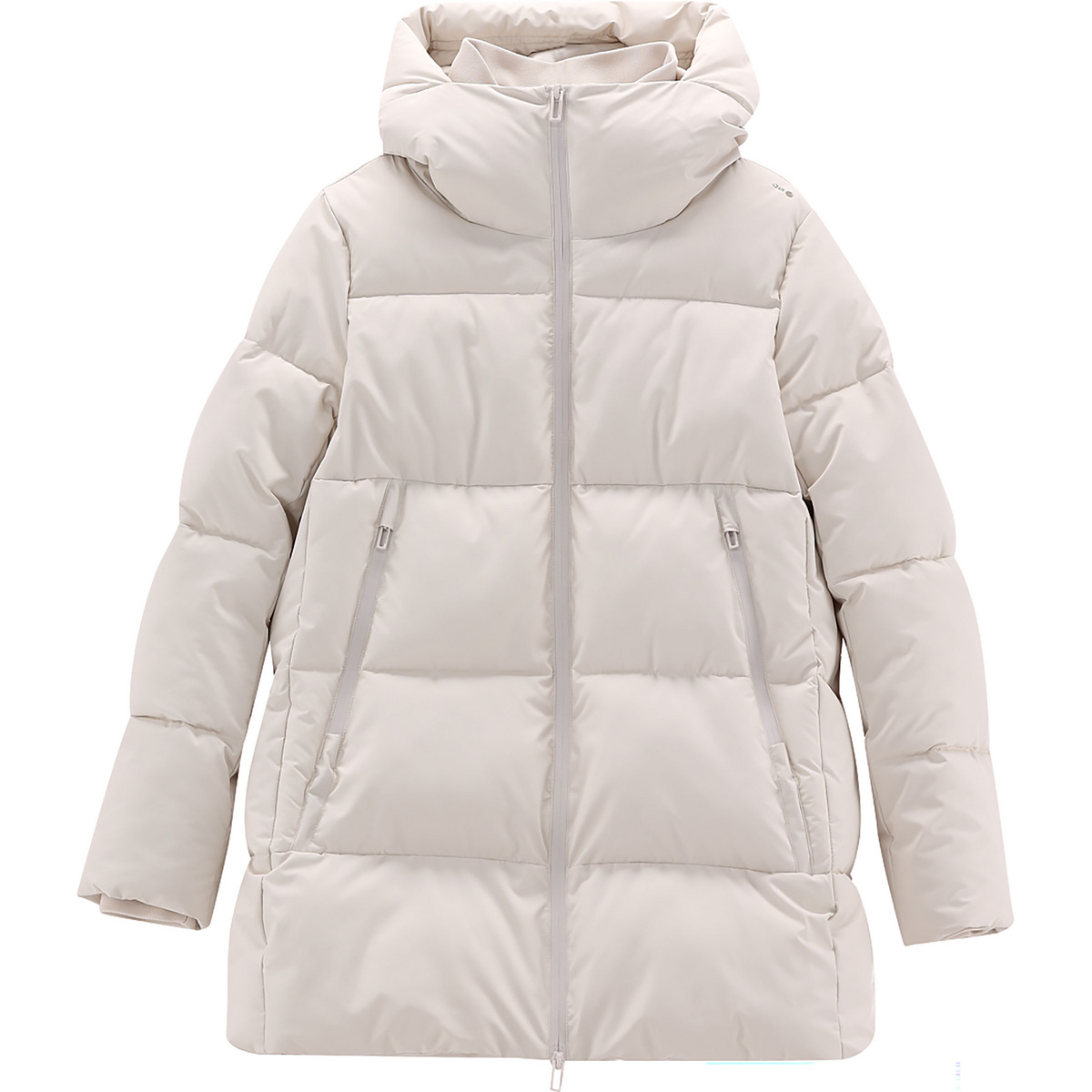 Jeanne Baret Femme Manteau Myrtle (taille M, Blanc)