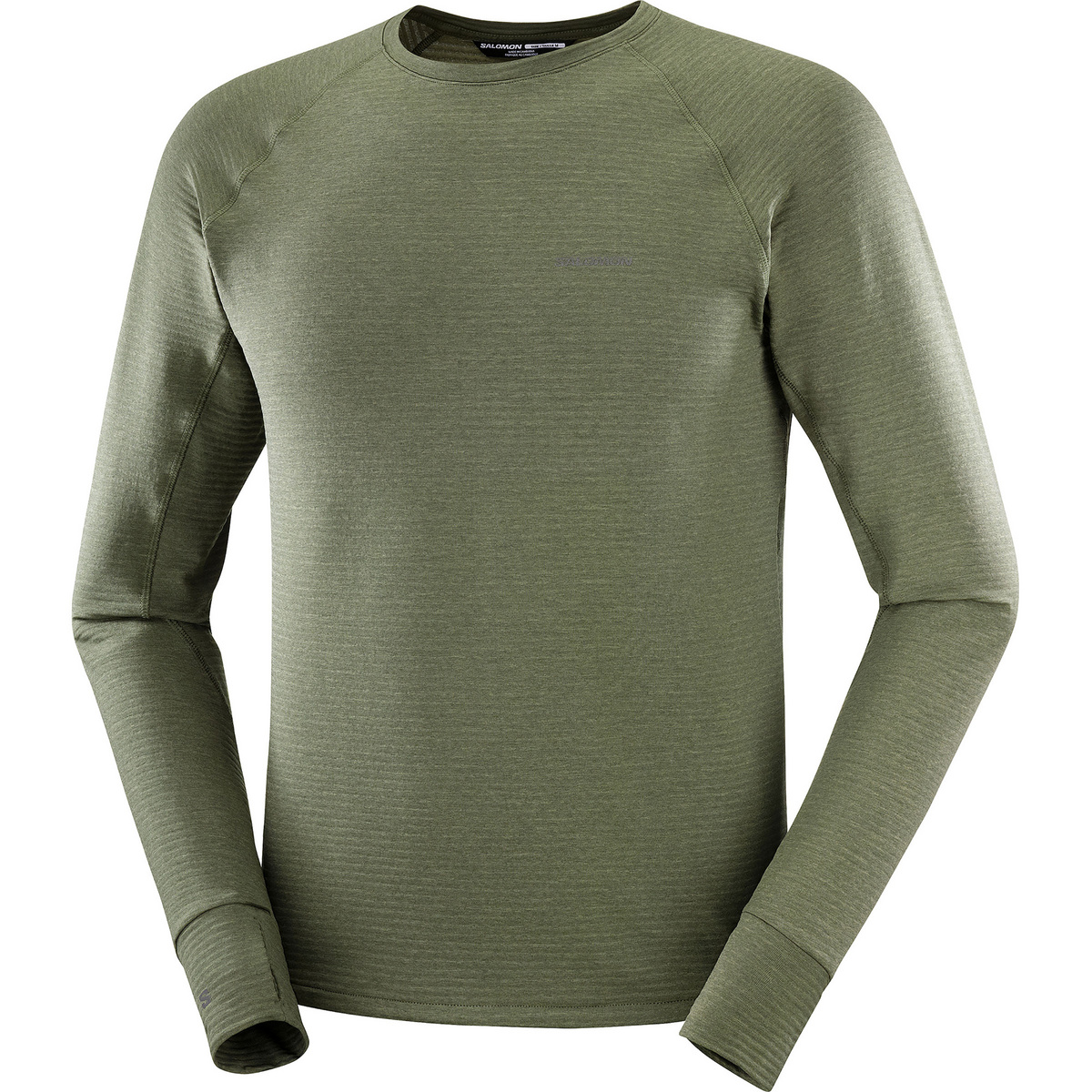 Image of Salomon Herren Essential Lightwarm Crewneck Pullover