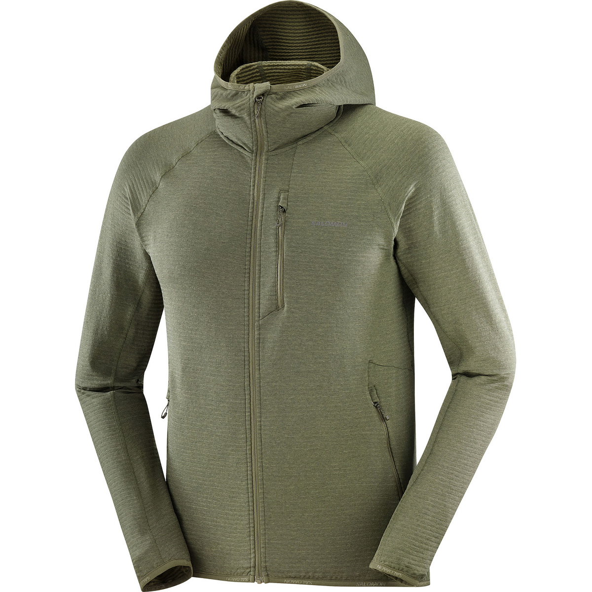 Image of Salomon Uomo Giacca Sntial Lightwarm Hoodie