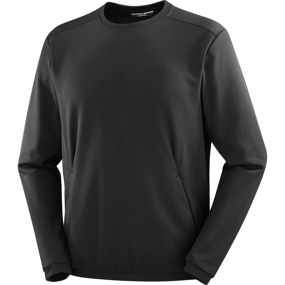 Image of Salomon Herren Motomesh Crewneck Pullover