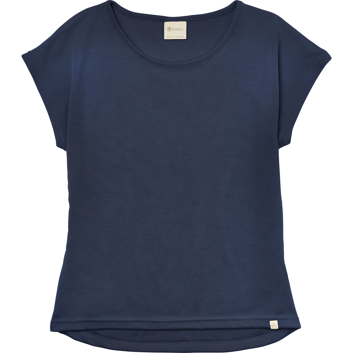 Engel Donna Maglietta (Taglia L, Blu)