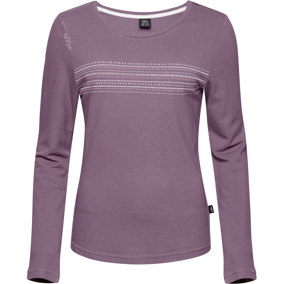 Image of Chillaz Donna Maglia a manica lunga Dalmatien Ornament