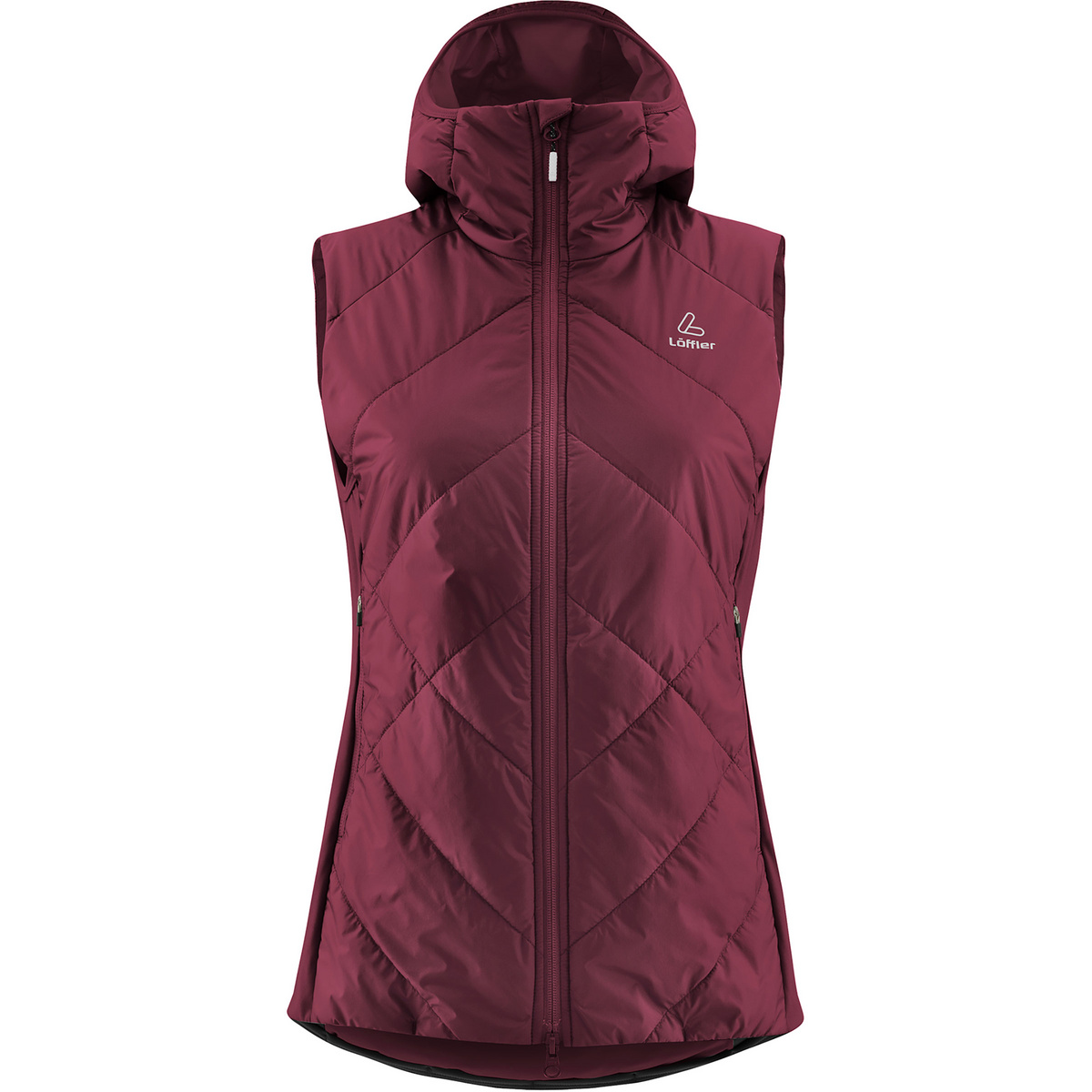 Image of Löffler Donna Gilet Pl 60 Hoodie