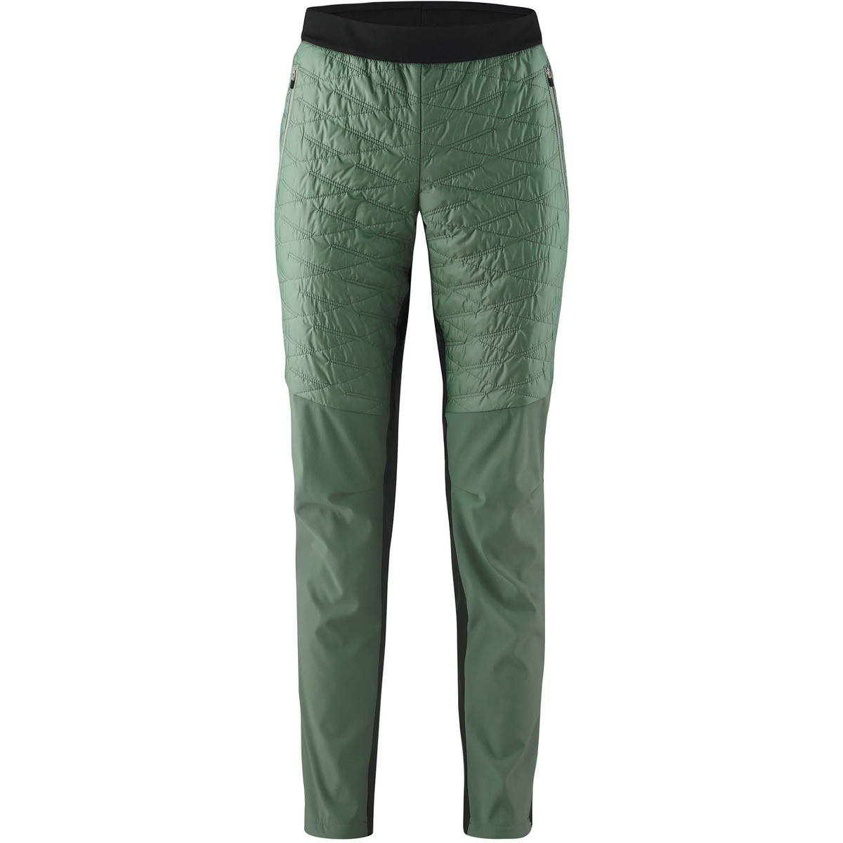 Löffler Donna Pantaloni Alessa Asw/Pl (Taglia L, Verde)
