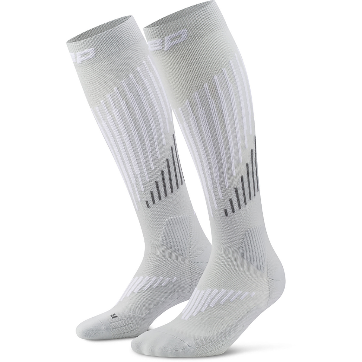 CEP Homme Chaussettes Ski Touring Merino 3.0 (taille 45 , Gris)
