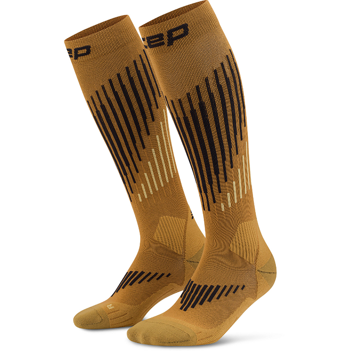 CEP Femme Chaussettes Ski Touring Merino 3.0 (taille 37 , Brun)