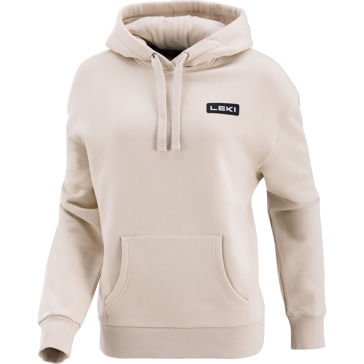 Leki Donna Felpa con cappuccio Casual (Taglia M, Beige)