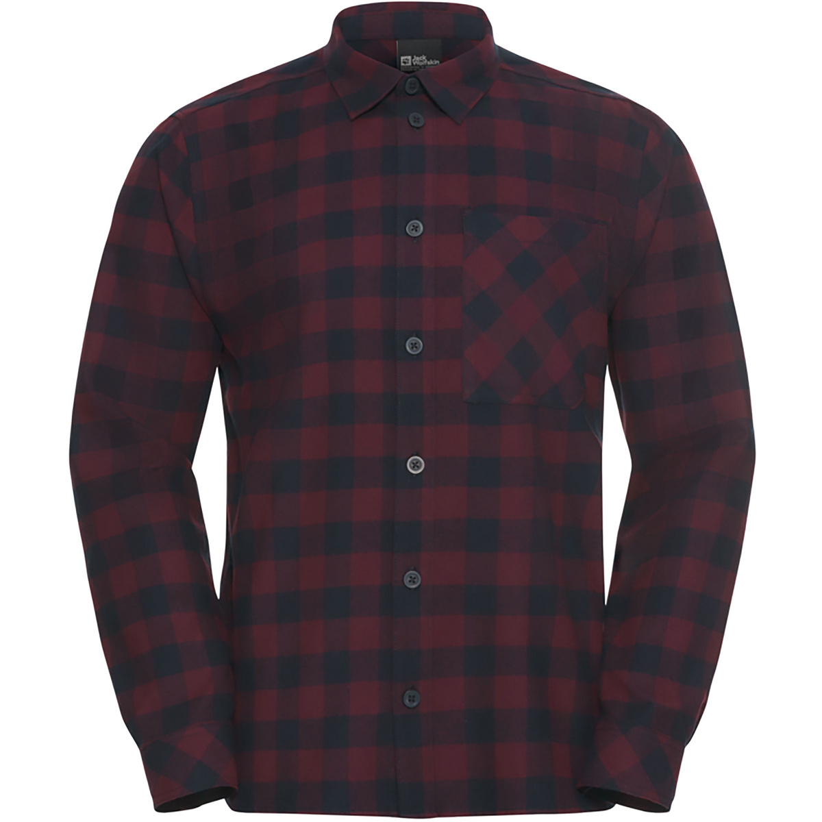 Image of Jack Wolfskin Uomo Camicia Lite Flannel