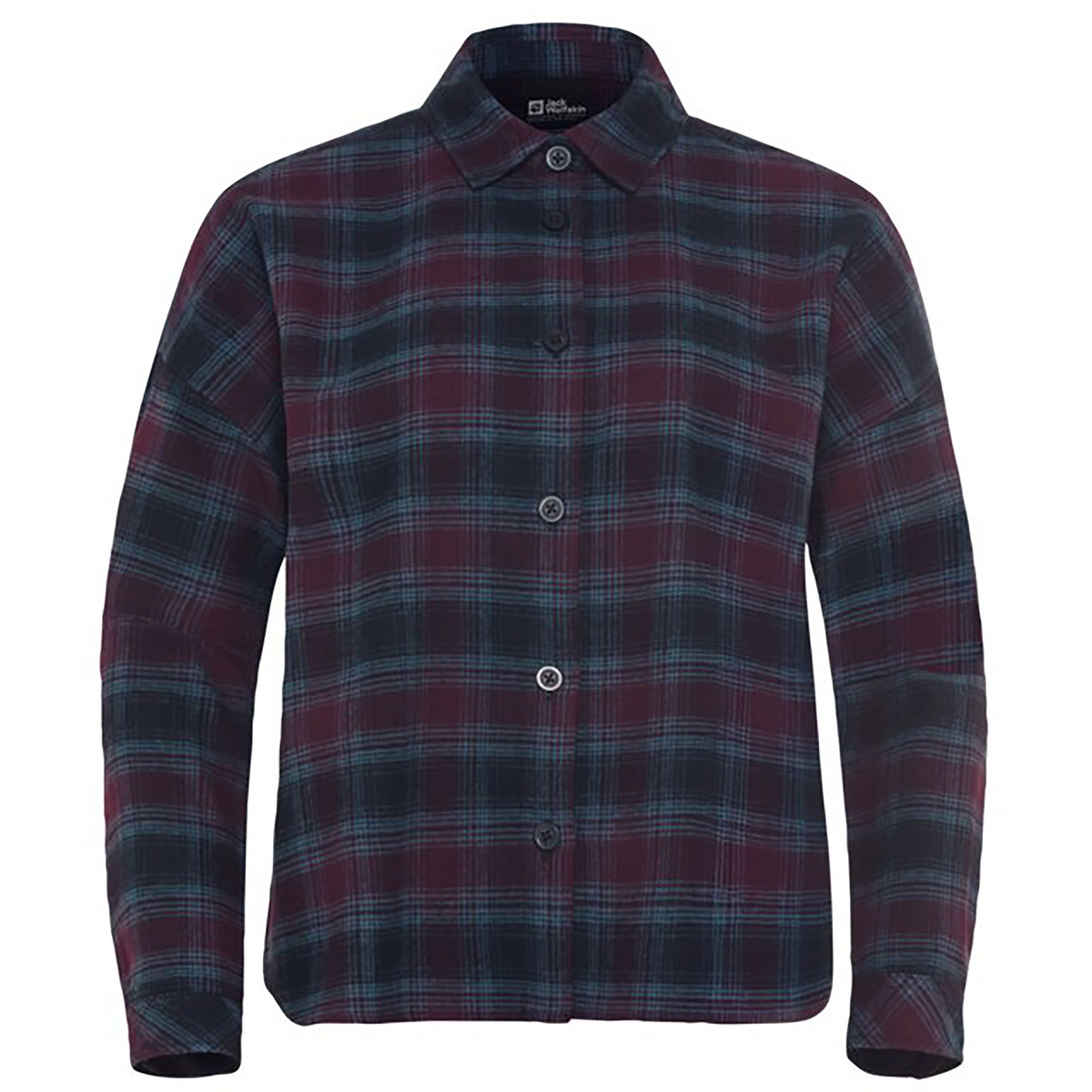 Image of Jack Wolfskin Donna Camicetta Baja Flannel