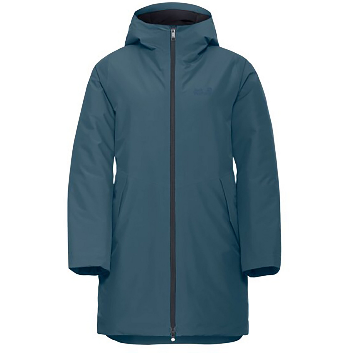 Jack Wolfskin Femme Parka Frost Haven (taille L, Bleu)