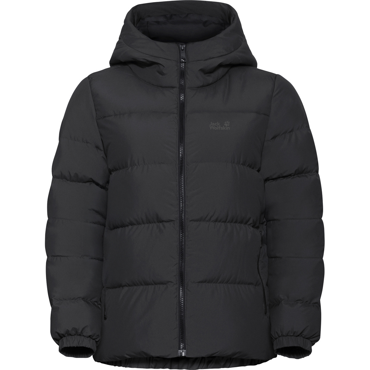Jack Wolfskin Damen Frozen Palace Jacke (Größe L, schwarz)