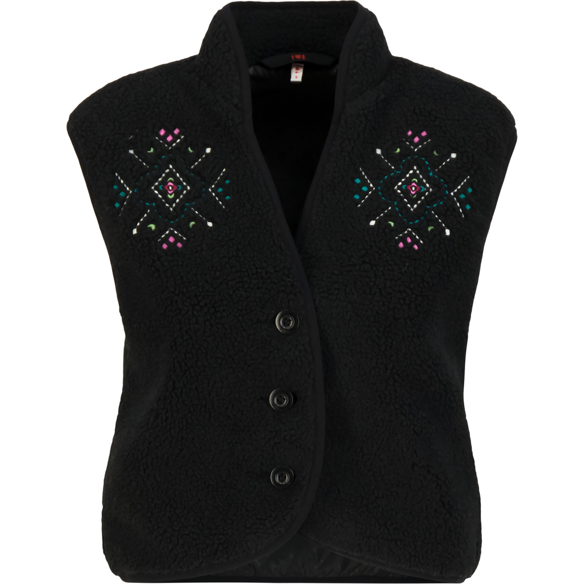 Blutsgeschwister Donna Gilet Heat Up (Taglia L, Nero)