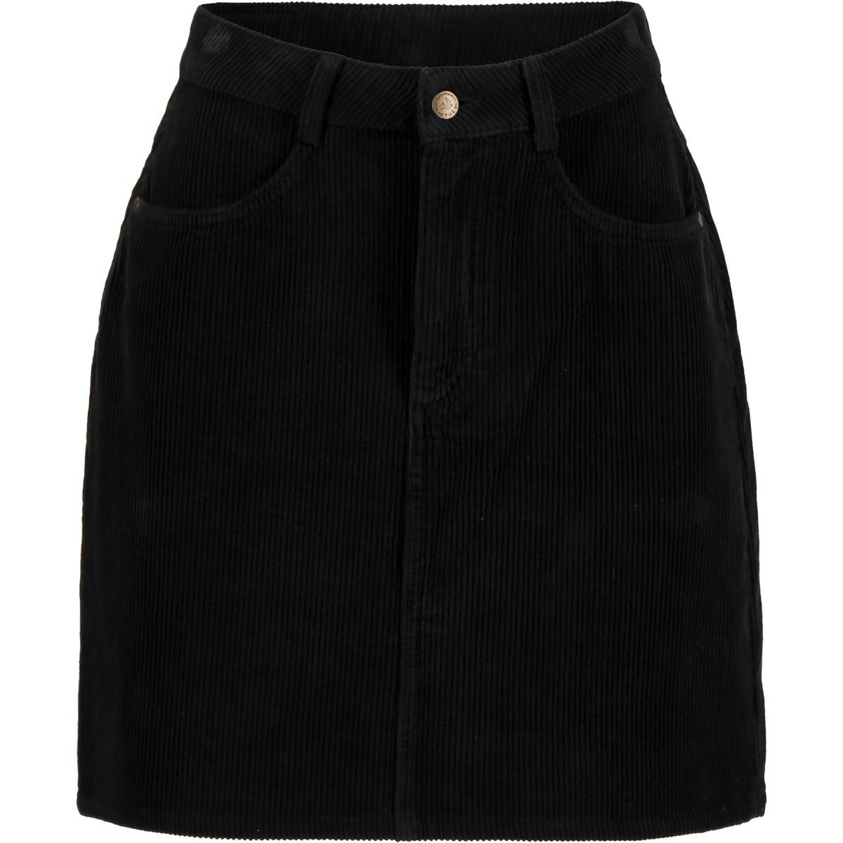Blutsgeschwister Femme Jupe The Corduroyal (taille L, Noir)