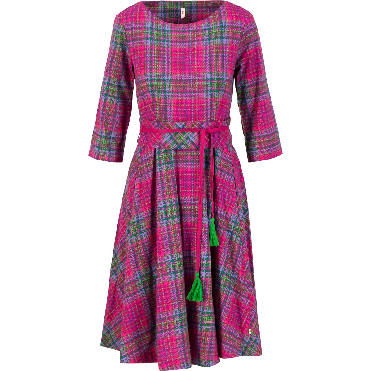 Blutsgeschwister Donna Vestito Kisses Sweeter Than Wine (Taglia S, Magenta)