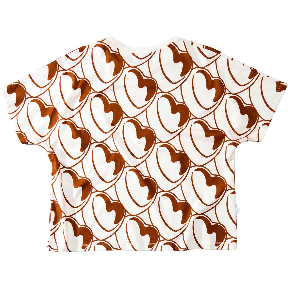 Image of Brava Fabrics Donna Maglietta Bombon Allover Oversize