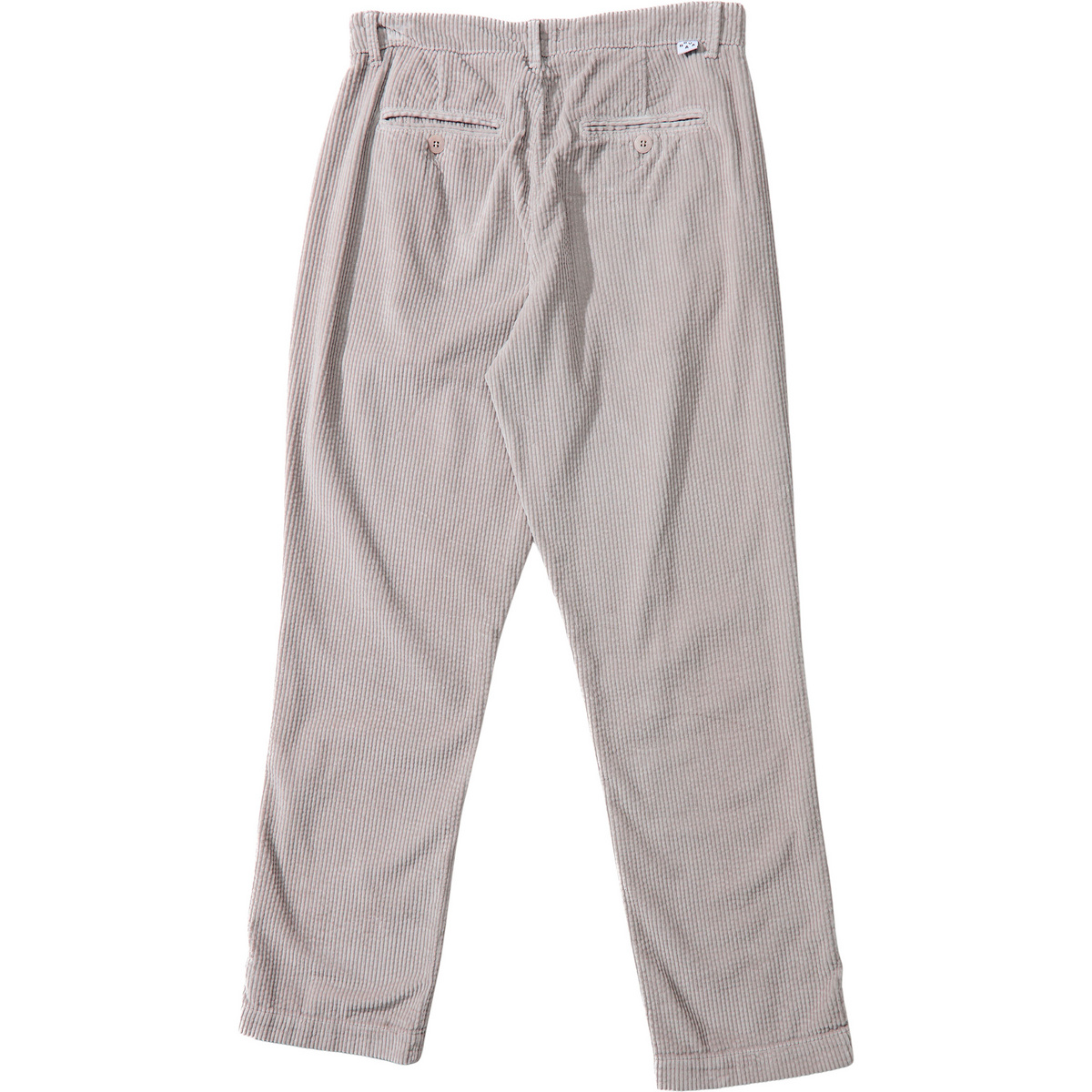 Image of Brava Fabrics Uomo Pantaloni Corduroy Pleated Chino