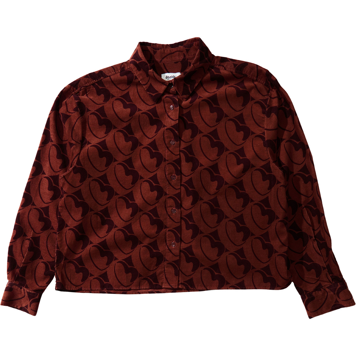 Image of Brava Fabrics Donna Camicetta Bombon Babycord Boxy