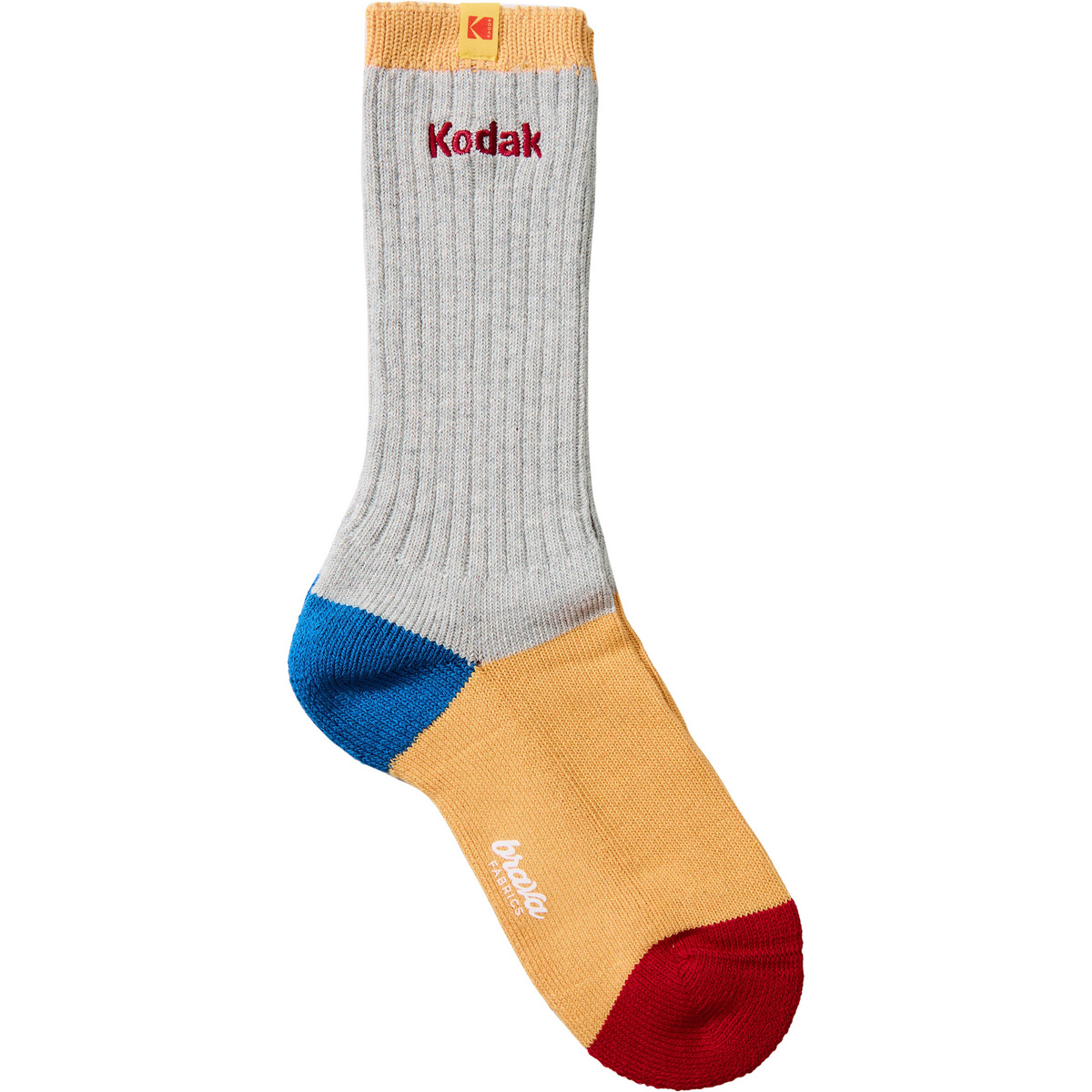 Image of Brava Fabrics Calzini Kodak Block Ribbed