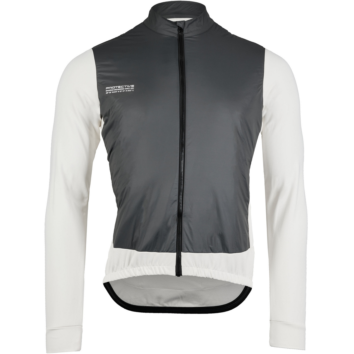 Protective Herren White Marble Jacke (Größe M, weiss)