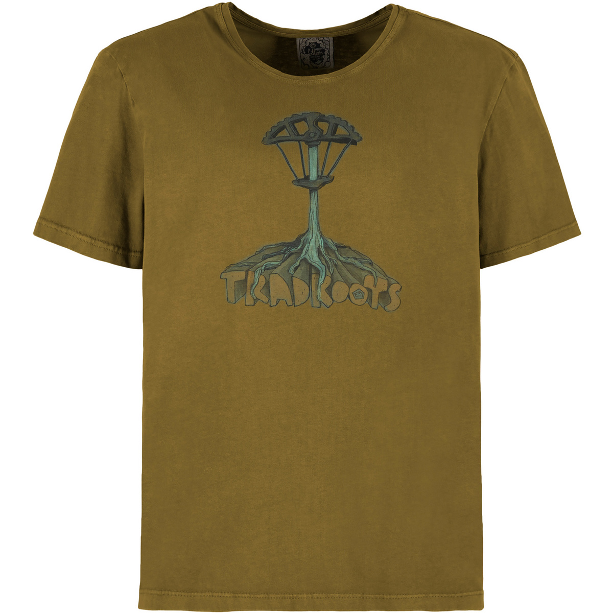 E9 Herren Roots T-Shirt (Größe M, braun)