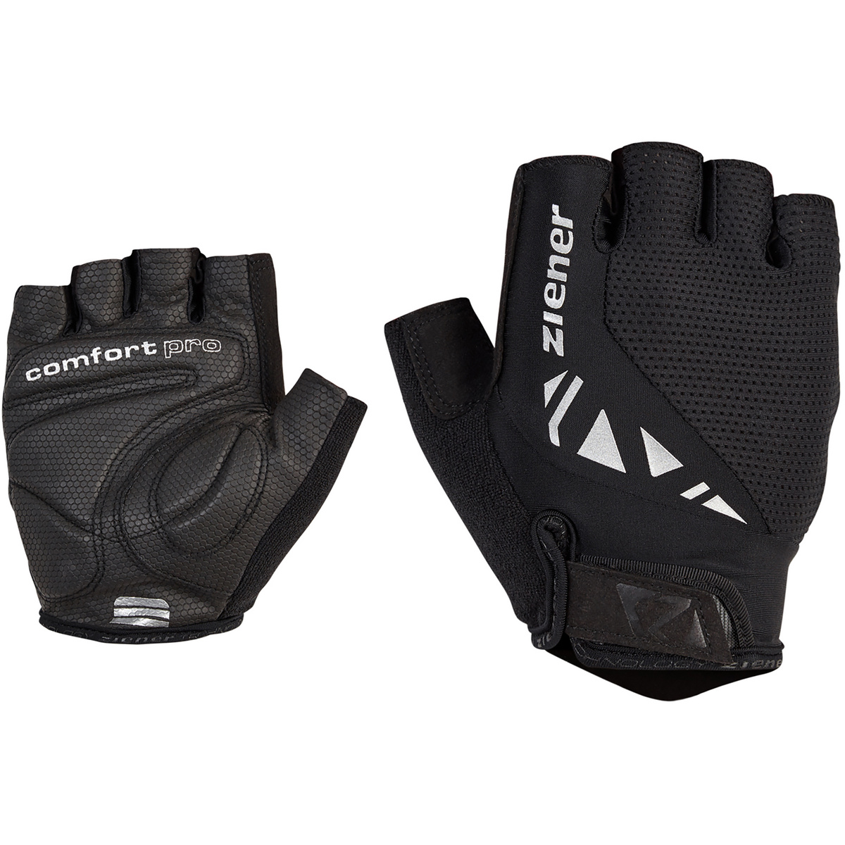 Ziener Uomo Guanti Claass-Z Bike (Taglia 11, Nero)